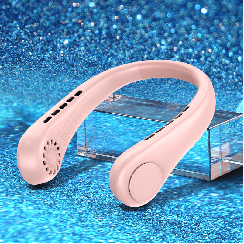 Rechargeable Mini Neck Fan- Stay Refreshed and Stylish!