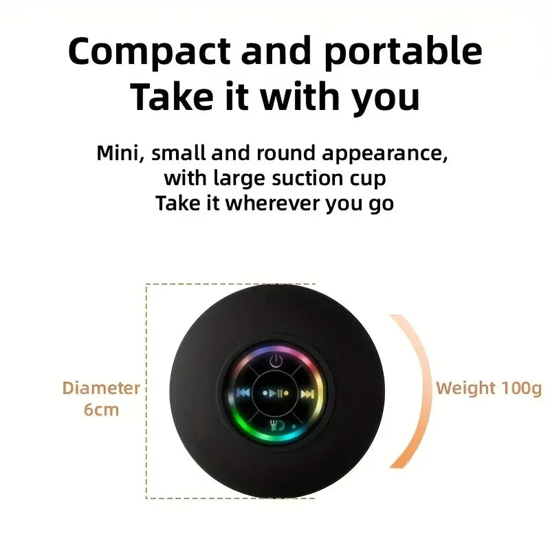 Portable & Waterproof Bluetooth Speaker