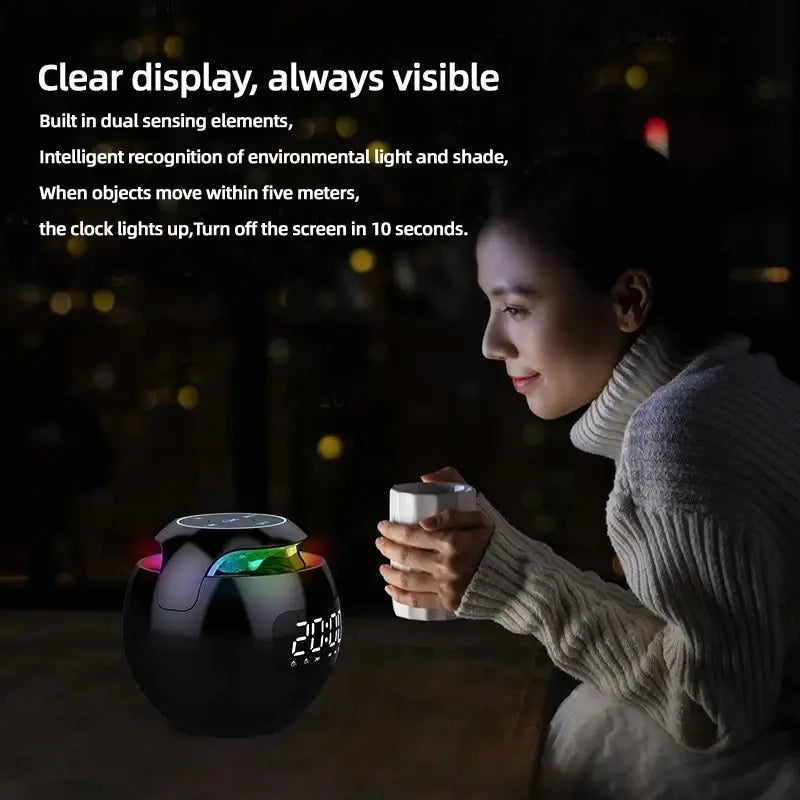 Clock Bluetooth Speaker