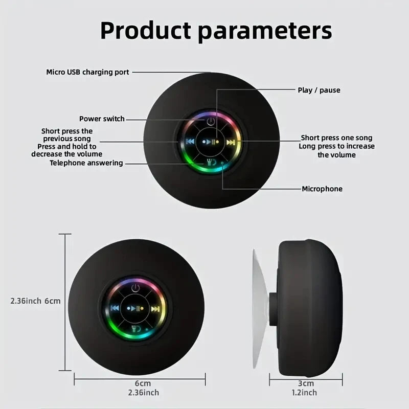 Portable & Waterproof Bluetooth Speaker