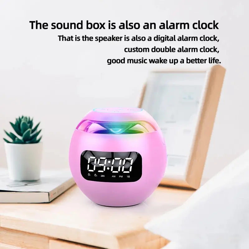 Clock Bluetooth Speaker