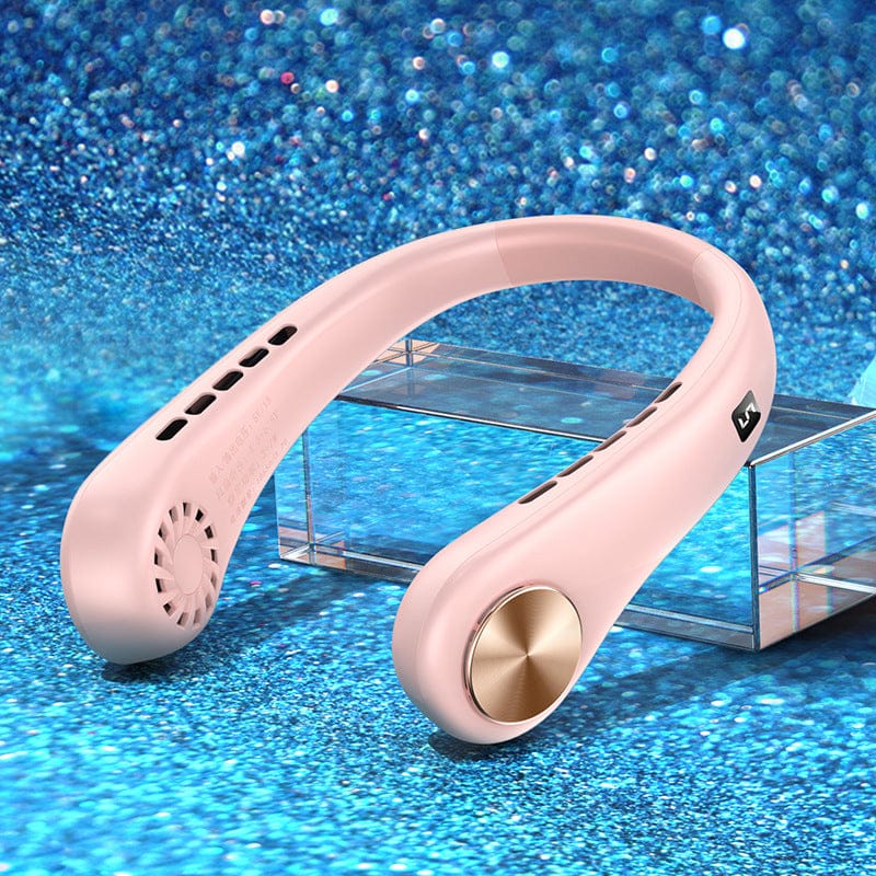 Rechargeable Mini Neck Fan- Stay Refreshed and Stylish!