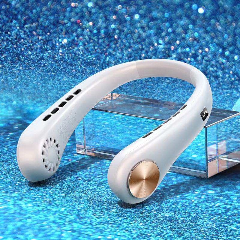 Rechargeable Mini Neck Fan- Stay Refreshed and Stylish!